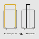 Aerolite M-Lite Trunk – Premium 77cm 100.4L Capacity Check-In Suitcase, Durable PP Polypropylene, TSA Lock, 8+1 Silent Hinomoto Wheels, Luxury Eco Interior, 15-Year Guarantee, Pack Up To 32Kg