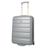 Aerolite 55x40x20cm Ryanair Priority Maximum Hard Shell Hand Cabin Luggage Suitcase 55x40x20 with 2 Wheels - Fits easyJet British Airways Jet2 & More