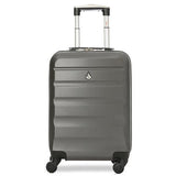 Aerolite (55x35x20cm) Lightweight Cabin Luggage | Charcoal
