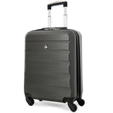 Aerolite (55x40x20cm) Lightweight Cabin Luggage | Charcoal
