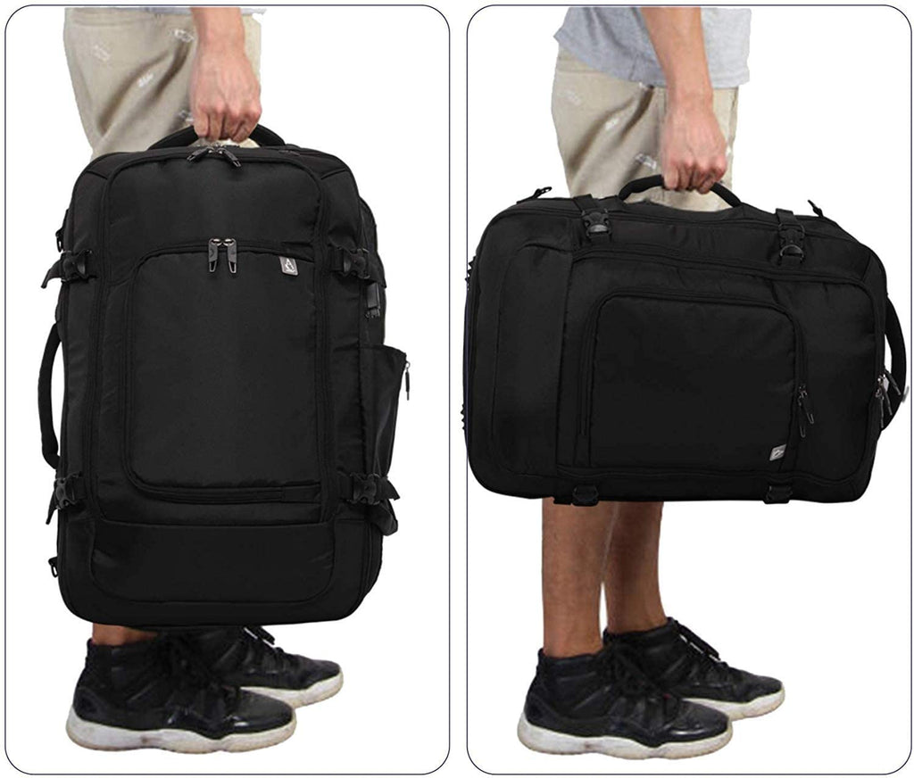 Aerolite 55x35x20cm 3 in 1 Cabin Luggage Laptop Backpack