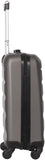 Aerolite Lightweight 4 Wheel ABS Hard Shell Hand Cabin Luggage Suitcase 55x35x20 with Built in TSA Combination Lock , Charcoal