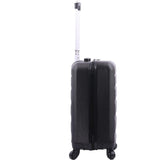 Aerolite (55x35x25cm) Hard Shell Carry On Hand Cabin Luggage Suitcase with 4 Wheels, Max Size for Air Europa Air France Alitalia KLM & Transavia