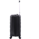 Aerolite (55x35x25cm) Hard Shell Carry On Hand Cabin Luggage Suitcase with 4 Wheels, Max Size for Air Europa Air France Alitalia KLM & Transavia