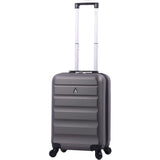 Aerolite (55x35x25cm) Hard Shell Carry On Hand Cabin Luggage Suitcase with 4 Wheels, Max Size for Air Europa Air France Alitalia KLM & Transavia