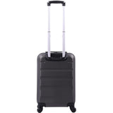 Aerolite (55x35x25cm) Hard Shell Carry On Hand Cabin Luggage Suitcase with 4 Wheels, Max Size for Air Europa Air France Alitalia KLM & Transavia