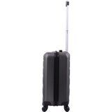 Aerolite (55x35x25cm) Hard Shell Carry On Hand Cabin Luggage Suitcase with 4 Wheels, Max Size for Air Europa Air France Alitalia KLM & Transavia