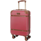 Aerolite Vintage Classic (55x35x20cm) Lightweight Hard Shell Cabin Hand Luggage, Retro Styling With A Modern Twist