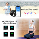 Smart Activity Fitness Sports Tracker Watch for Men & Women Android iOS with Built In Heart Rate Monitor Sleep Tracker IP68 Waterproof