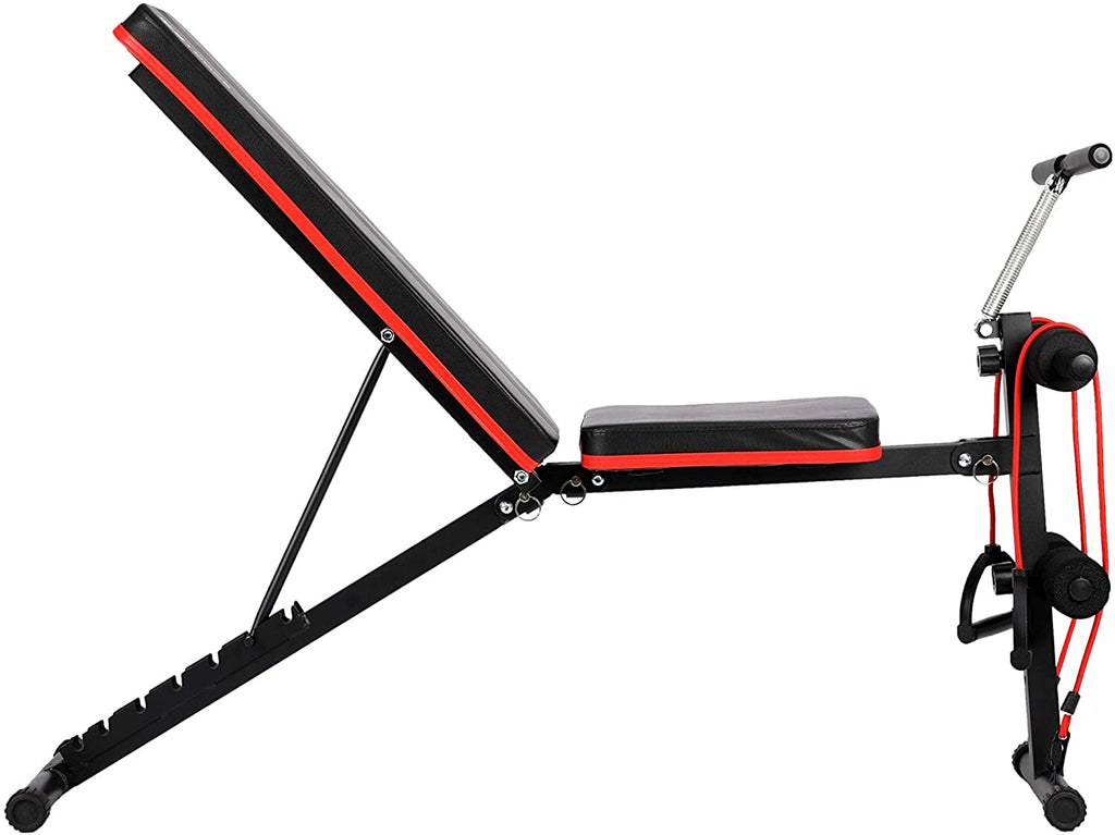 Sport24 Adjustable Foldable Weight Bench Home Training Gym