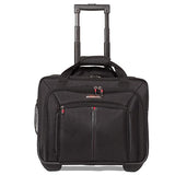 Aerolite (45x35x20cm) Rolling Laptop Bag | Black 