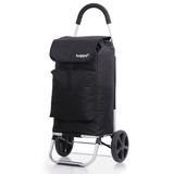 Hoppa Fully Insulated Lightweight 2024 Model 2 Wheeled Huge 51Litre Capacity Shopping Trolley Bag 95cm, 2.6kg