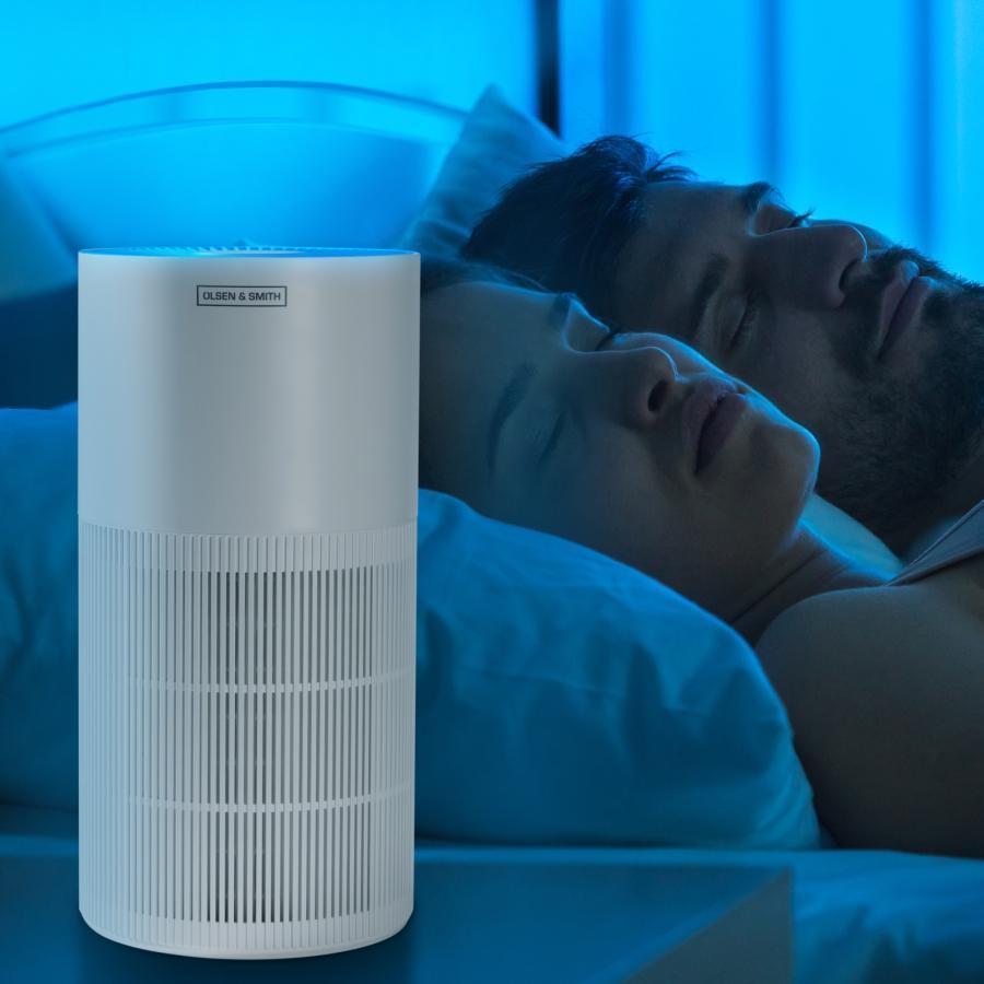 Olsen Smith Portable Electric Tower Air Purifier with HEPA H11